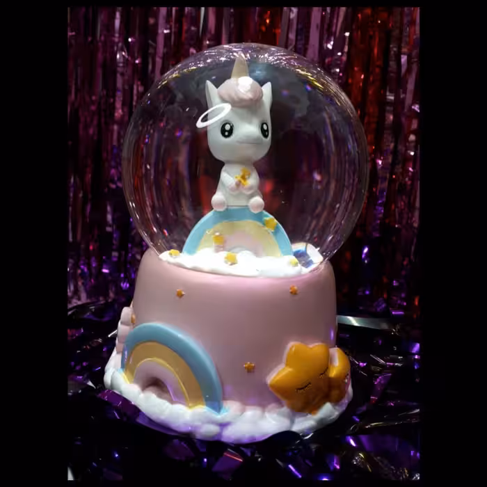 گوی موزیکال کوکی طرح یونیکورن