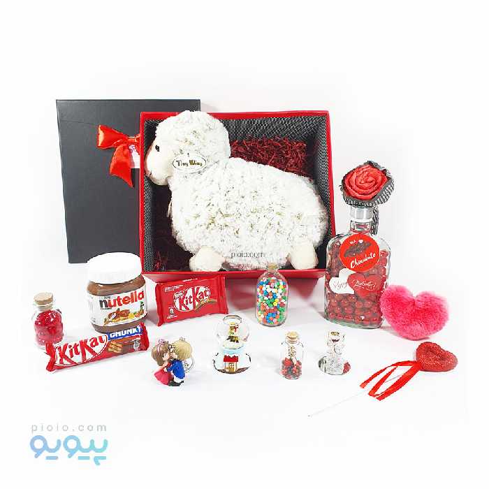 کادو لاکچری ولنتاین با عروسک بره