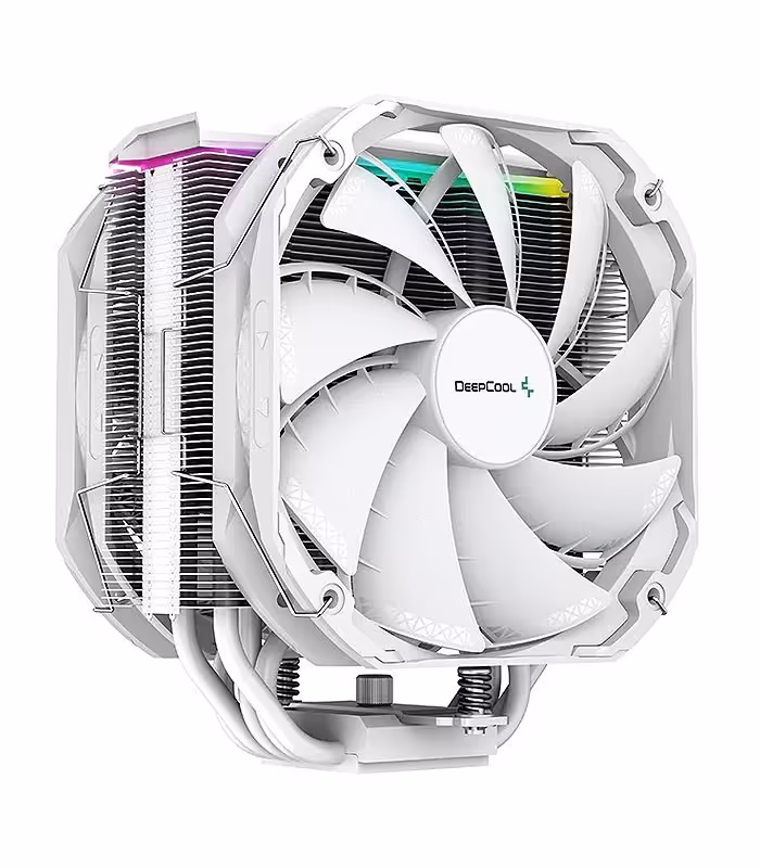 خنک کننده پردازنده دیپ کول مدل AS500 PLUS WH ARGB