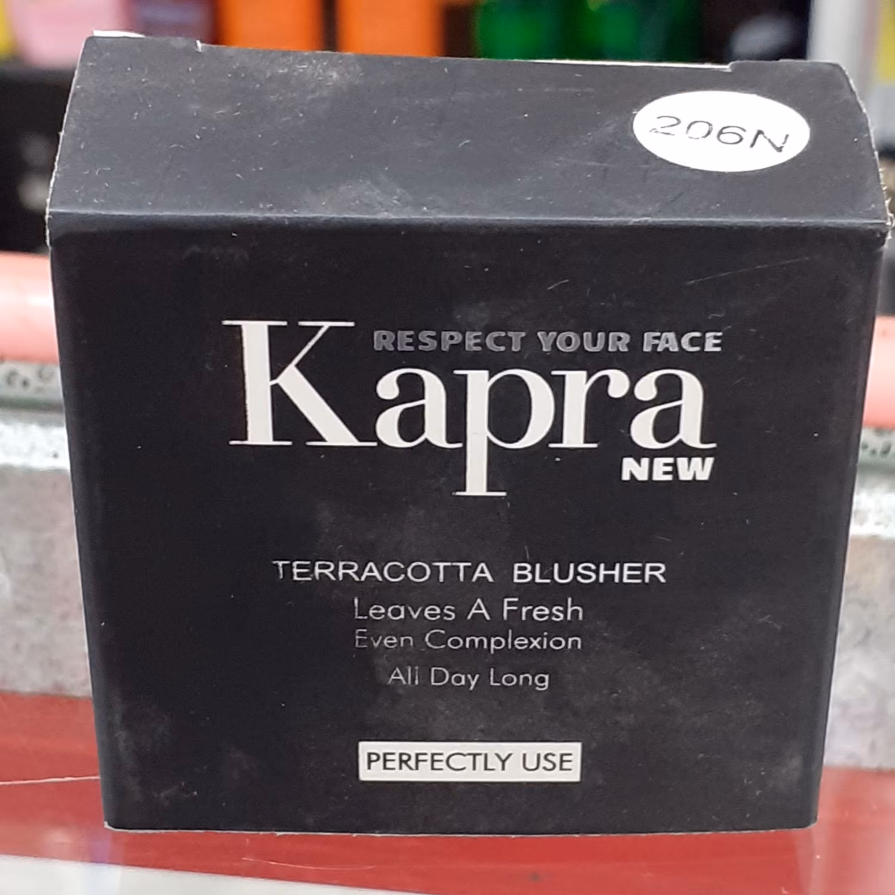 رژ گونه کاپرا نیو مدل تراکوتا شماره 206N حجم 5 میل