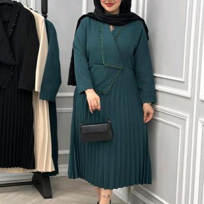 پیراهن مهمانی زنانه کرپ مدل پیراهن کرپ مازاراتی اعلا با خرجکار جواهر دورزی الماس