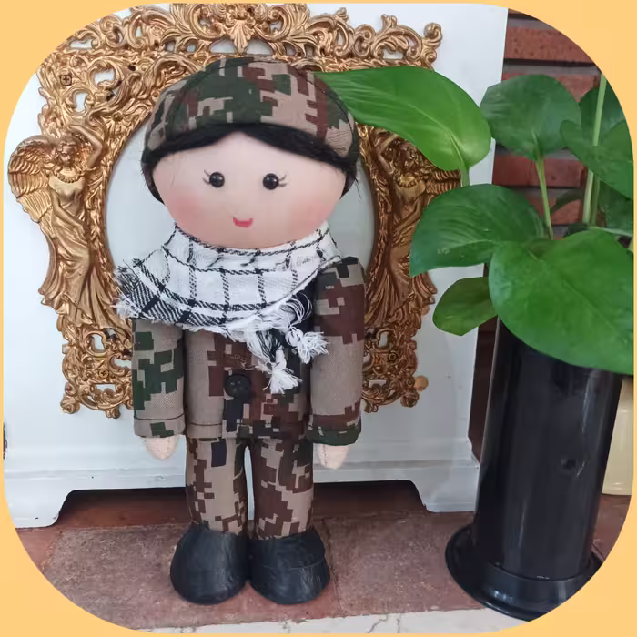 عروسک پسر بسیجی اسوه