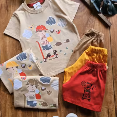 تیشرت وشلوارک اسپورت اسکیت سوار