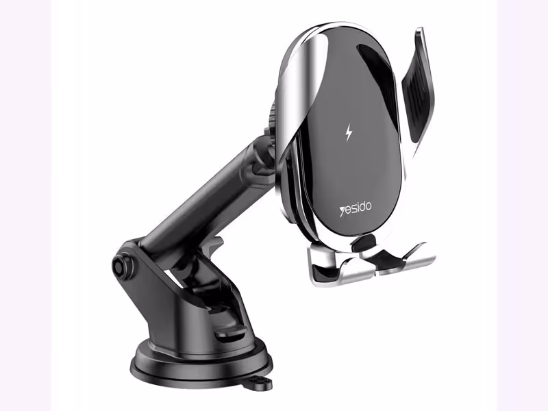 پایه نگه دارنده وشارژر وایرلس موبایل داخل خودرو یسیدو Yesido C78 Wireless Charger Phone Holder