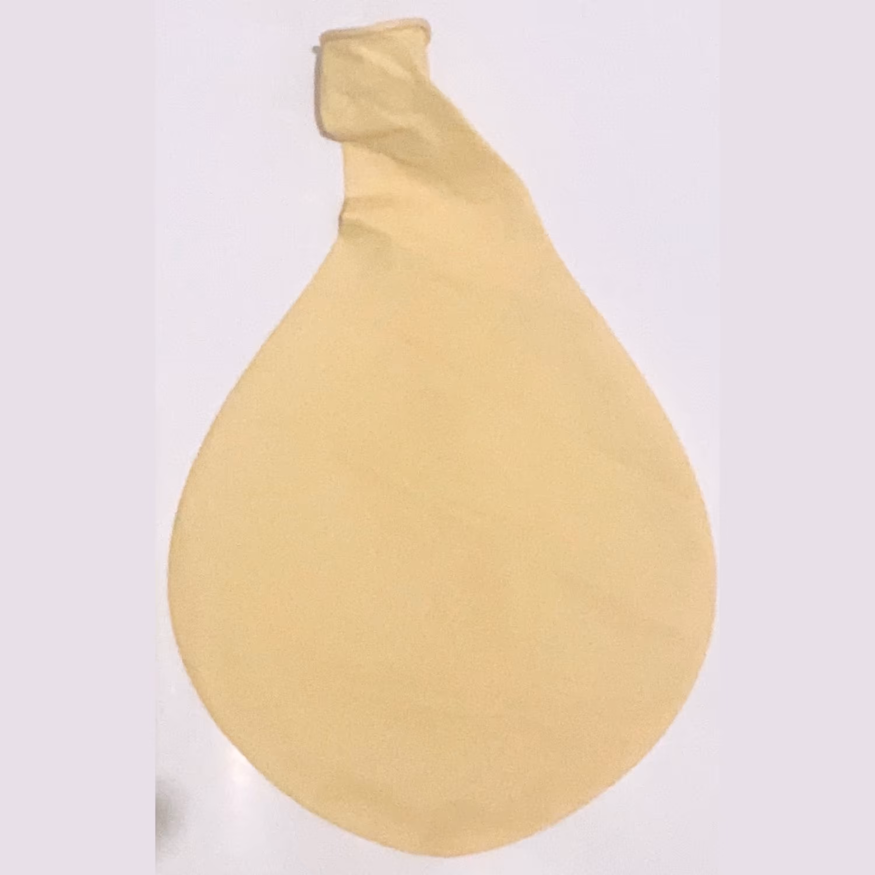 بادکنک لاتکس سایز بزرگ زرد پاستلی