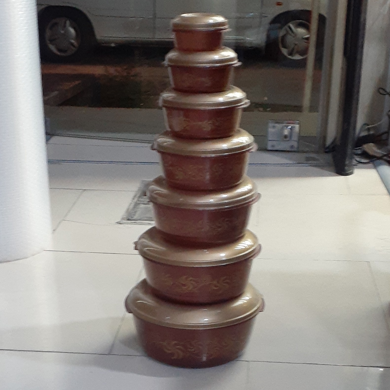 ظرف نگهدارنده7پارچه هندی