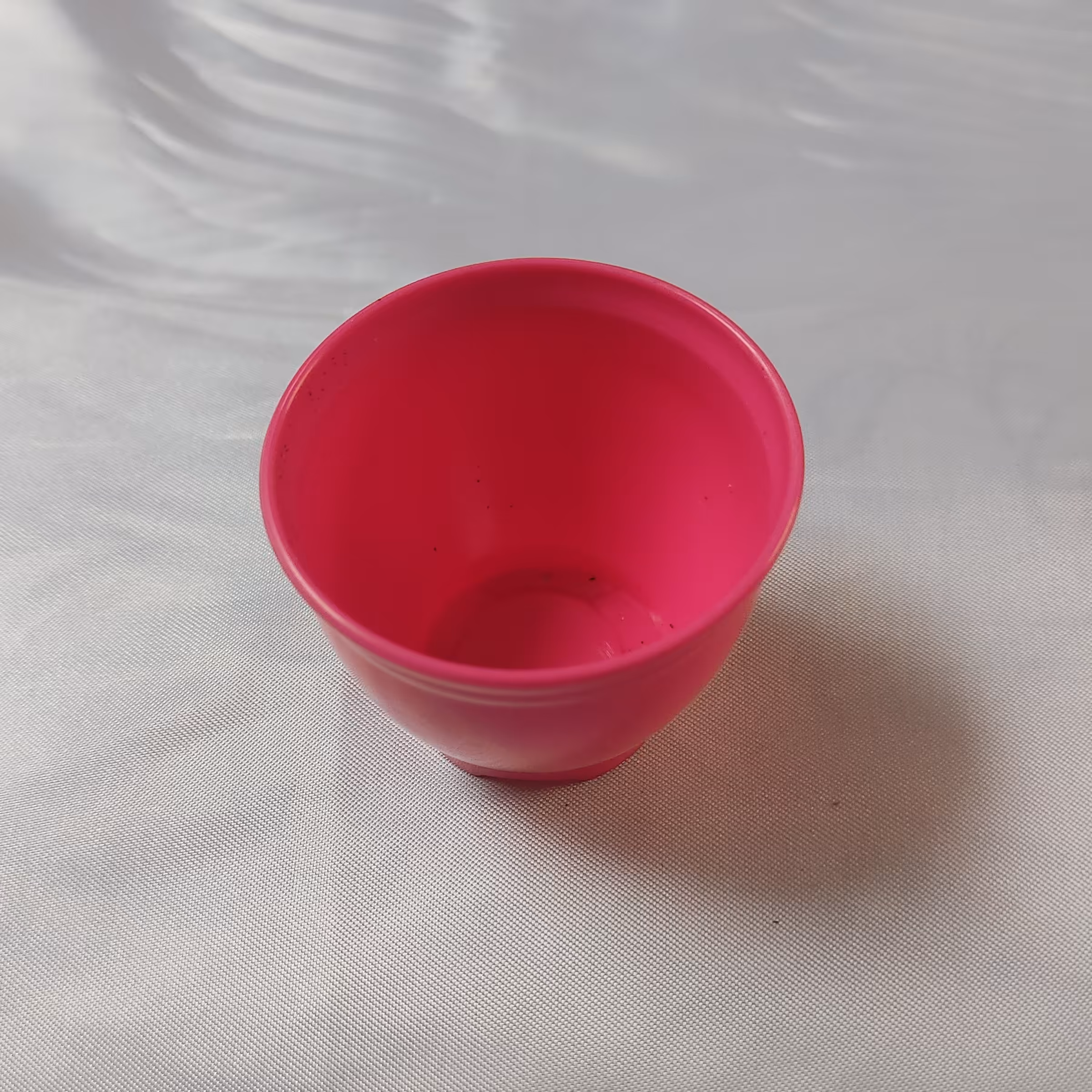 گلدان پلاستیکی مدل کلاسیک سایز 6 رنگ صورتی