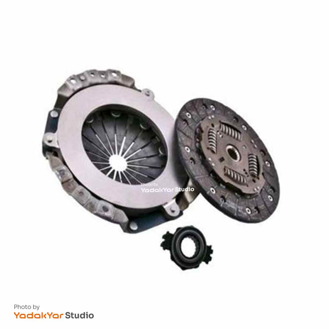 دیسک و صفحه کلاچ پژو 407 دنده ای با بلبرینگ (کیت کلاچ) پژو