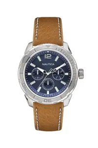 ساعت سفید مردانه مچی NAPSTL001 اورجینال Nautica