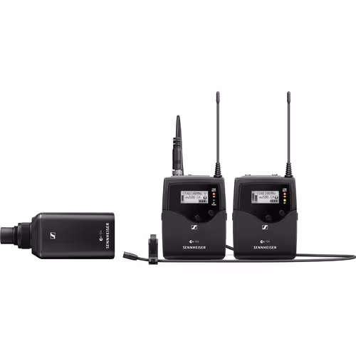 میکروفون سنهایزر مدل Sennheiser EW 500 FILM G4 Camera-Mount Wireless Combo Microphone System