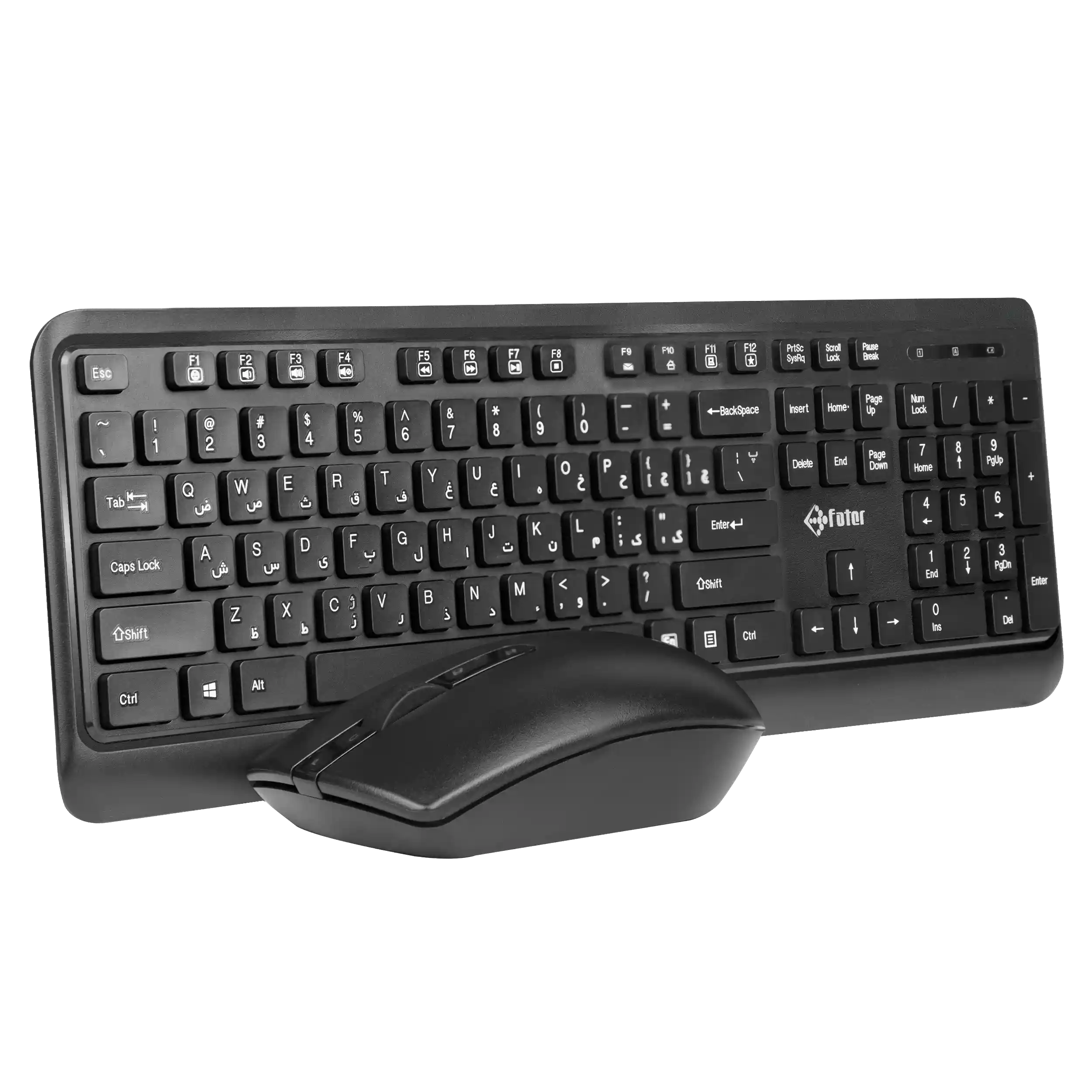 کیبورد و ماوس بی سیم فاطر مدل CWN-5000B