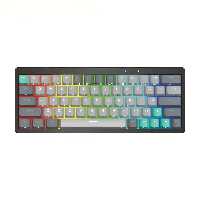 کیبورد بی سیم گیمینگ فنتک مدل Atom Pro 63 MK912 Blue Switch