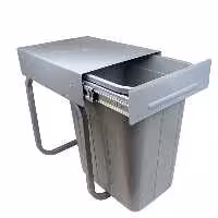 سطل زباله ریلی کابینت نازکو مدل تک مخزن سایز متوسط