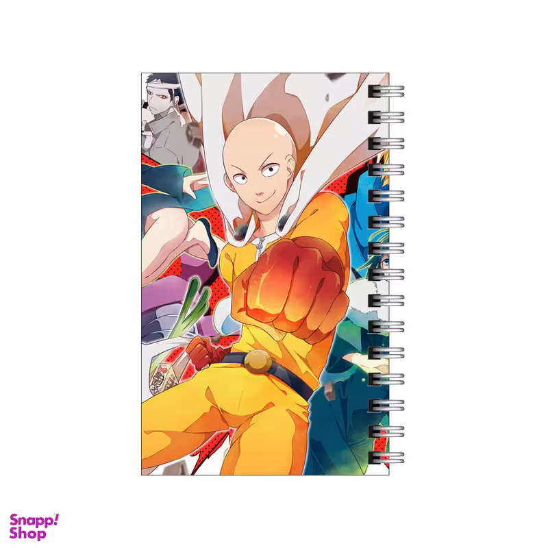 دفترچه یادداشت ۶0 برگ مدل To Do List طرح انیمه مرد تک مشتی کد 0668576