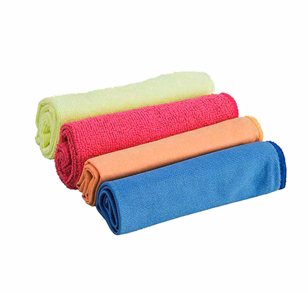 دستمال نظافت چهار عددی شامل 4 رنگ
