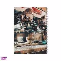 دفتر مشق 100 برگ بامبیلیپ طرح قهوه کد 1239425