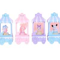 گوی موزیکال و چراغدار طرح کرومی چرخدار