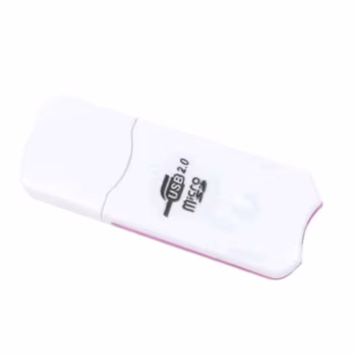 رم ریدر تک کاره میکرو micro sd پلاستیکی در رنگ های مختلف 