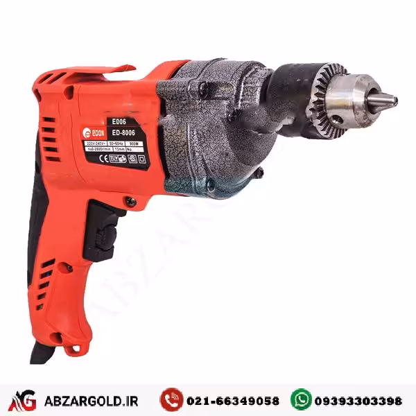 دریل 13گیربکسی صنعتی ادون مدل ED-8006A