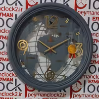 ساعت دیواری رولکس قطر 60 سانت رنگ طوسی (پس کرایه بعهده مشتری)