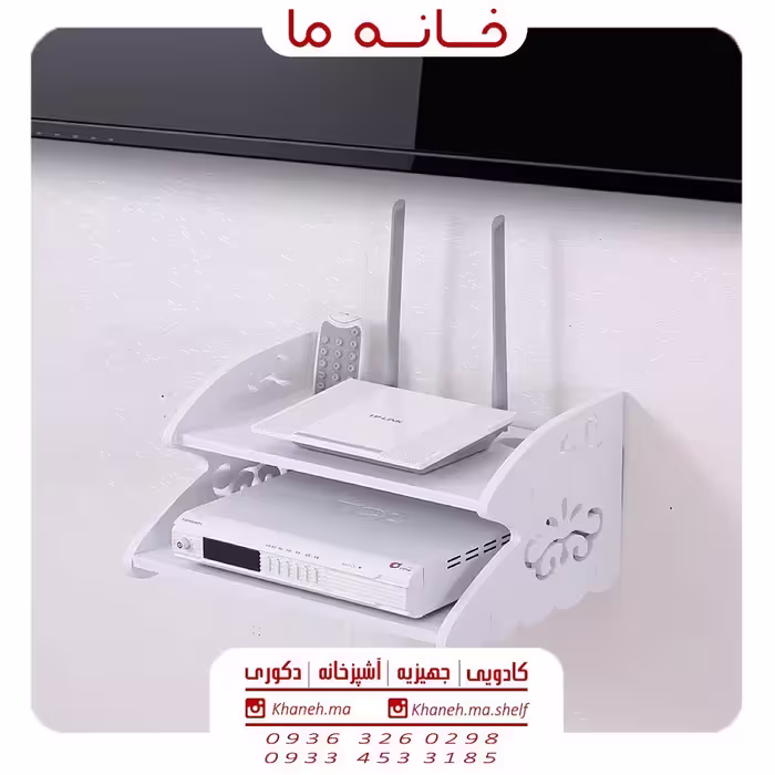 شلف دیواری جا dvd