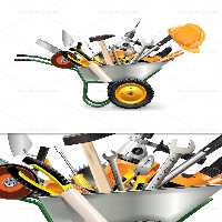 وکتور ابزار ساختمان سازی | گرافیک با طعم تربچه