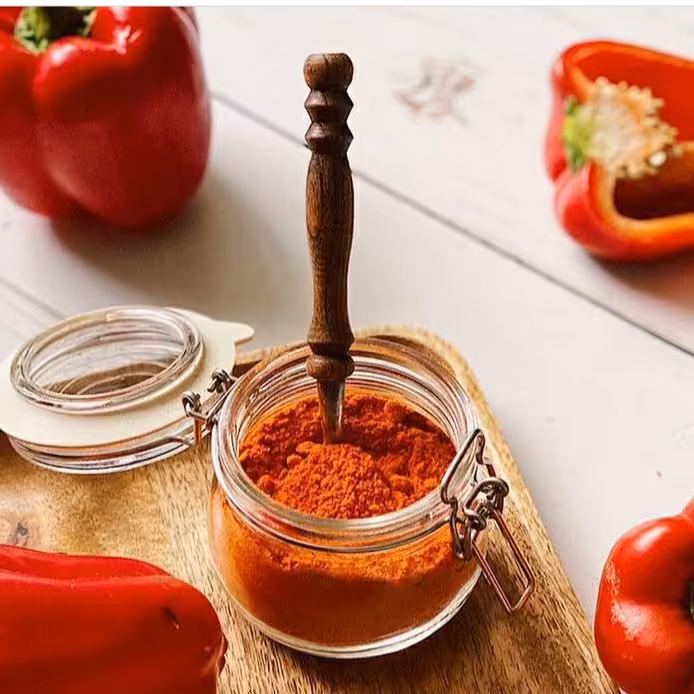 پودر پاپریکا یا فلفل دلمه رنگی 200 گرمی آسا