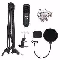 میکروفون استودیویی BM800 New به همراه پایه و پاپ فیلتر