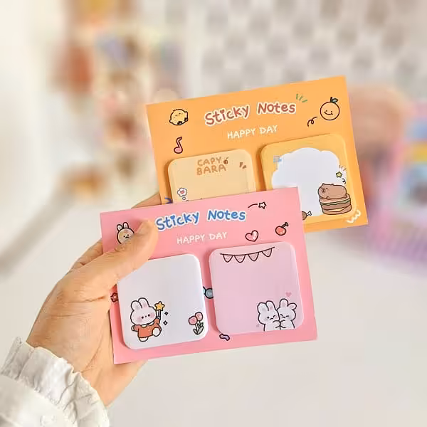 استیک نوت فانتزی مربعی