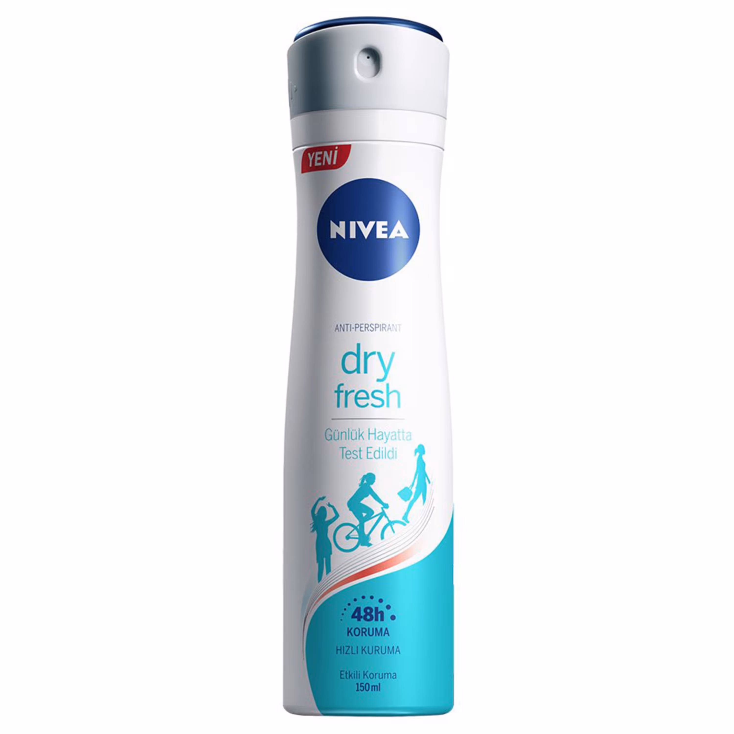 اسپری ضد تعریق زنانه نیوا مدل nivea dry fresh حجم 150 میل