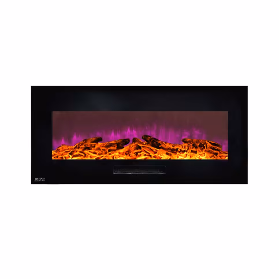 شومینه  برقی بیستون مدل C.Z.120.W16.L4.bs