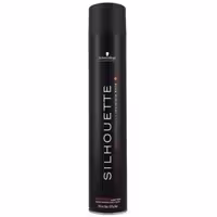 اسپری مو سیلوت مشکی حالت دهنده سوپر قوی 500 میل Silhouette Super Hold