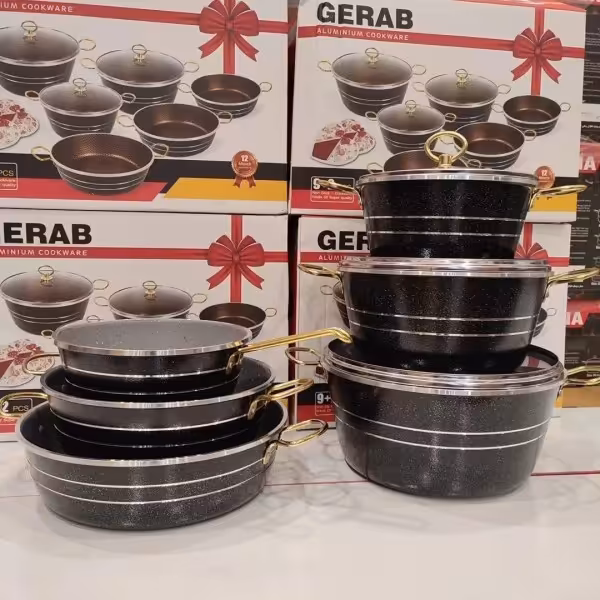 سرویس قابلمه 9 2 پارچه گراب