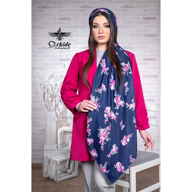 روسری نخ ابریشم گارزا قواره 130 سانت GK122480