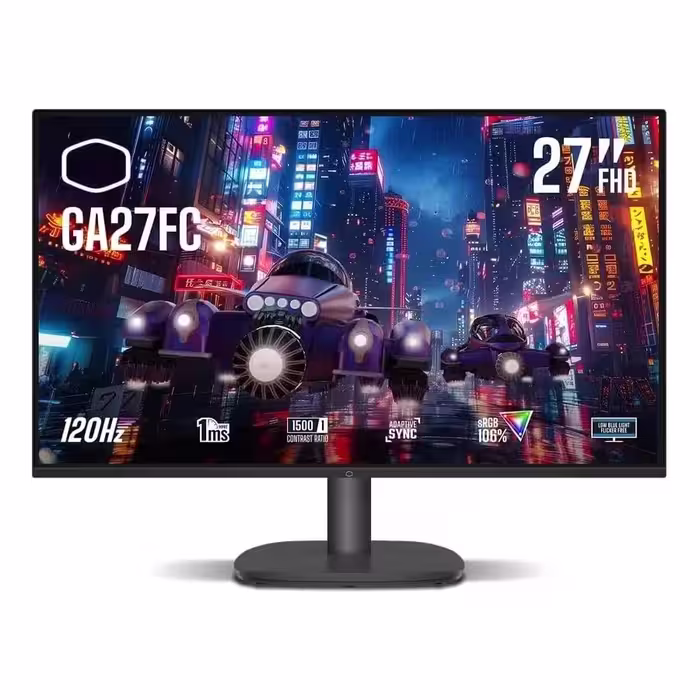 مانیتور گیمینگ کولر مستر مدل GA27FC سایز 27 اینچ