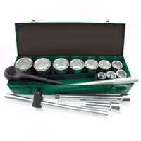 جعبه بکس 14 پارچه 1 اینچ تاپ تول TOPTUL