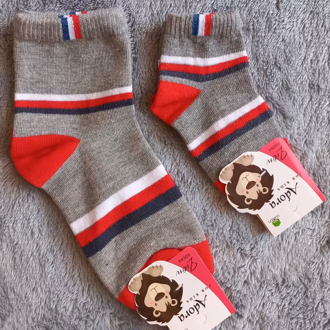 جوراب اسپرت پسرانه نیم ساق