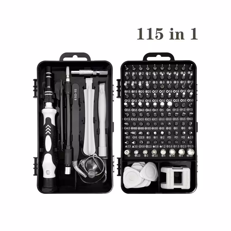 ست پیچ گوشتی 115 عددی الکترونیکی ، موبایلی مدل 11501