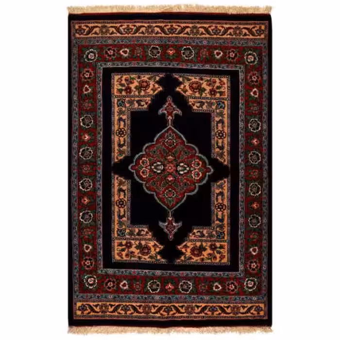 فرش دستبافت دو و نیم متری مدل ترکمن عشایری کد 991217