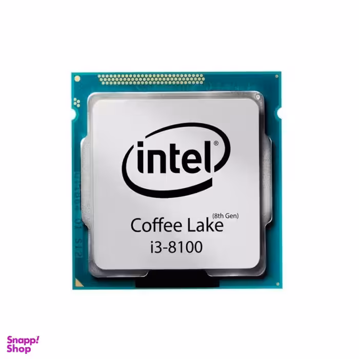 پردازنده اینتل (Intel) مدل Core I3 8100 ظرفیت 3.6 گیگاهرتز