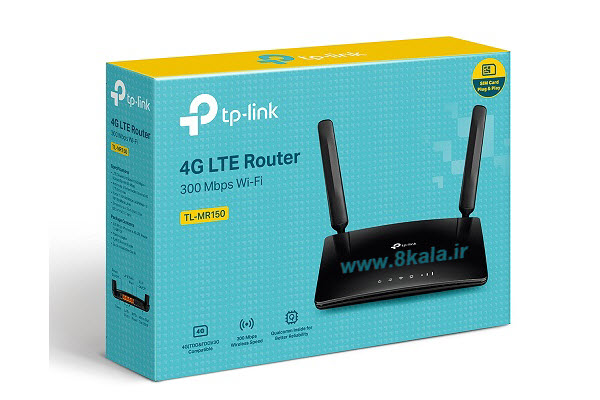 مودم روتر بی سیم 4G LTE تی پی-لینک مدل 4G LTE Router TL-MR150