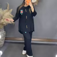 تونیک و شلوار صفورا(دو تیکه)