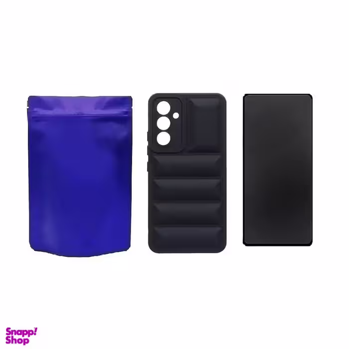 کاور موبایل مدل M-B Puffer مناسب سامسونگ Galaxy A34 به همراه محافظ صفحه نمایش Privacy