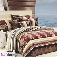 سرویس ملحفه بومرنگ مدل 1754 یکنفره 4 تکه