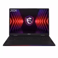 لپ تاپ گیمینگ 18 اینچی ام اس آِی مدل Titan 18 pro پردازنده Core i9 14900HX رم 64GB حافظه 2TB SSD گرافیک RTX 4090 16G