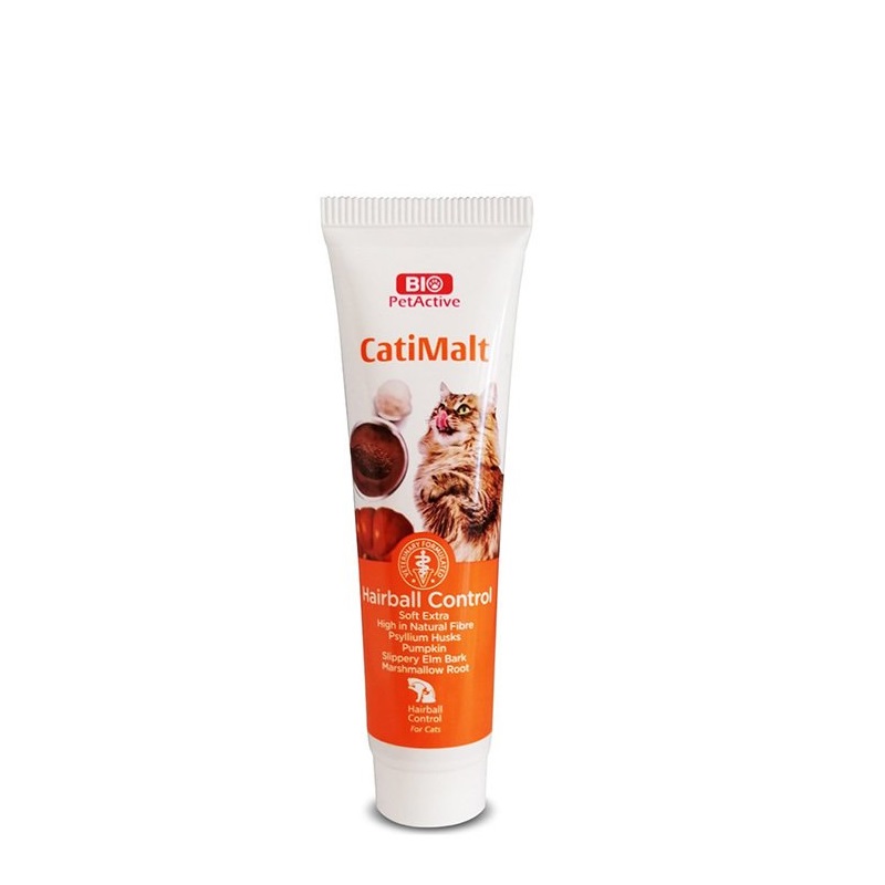 خمیر مالت آنتی هربال گربه بایوپت اکتیو cati malt (100 سی سی)