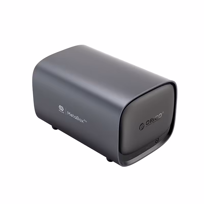 ذخیره ساز تحت شبکه اوریکو 2 سینی با 4GB رم مدل HS200