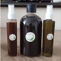 شامپو تقویتی رفع سفیدی مو تهیه شده از عصاره خالص گیاهان و تقویت کننده ها ومغذی های مو (2عددشامپو 2عدد لوسیون)