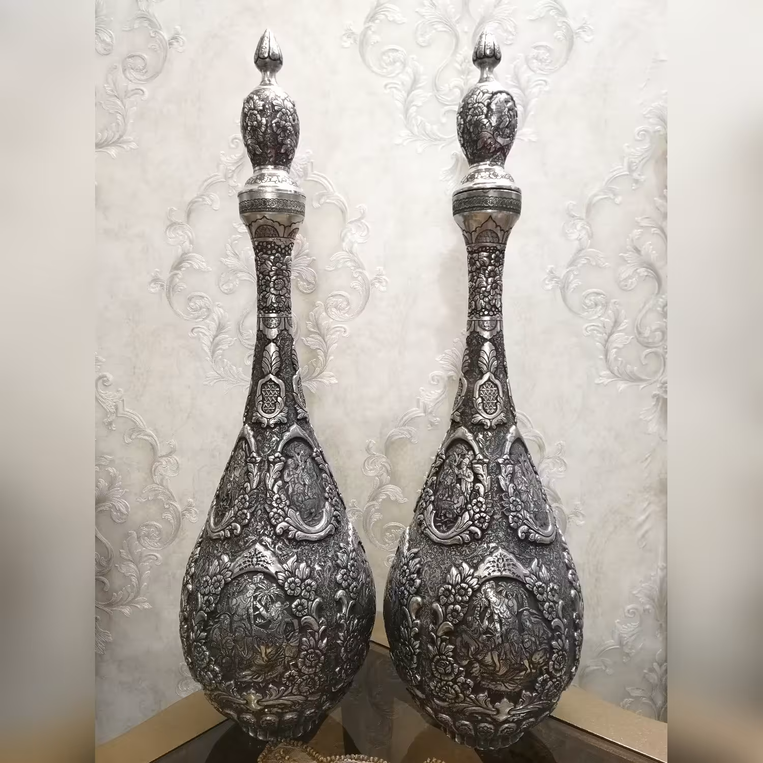 تنگ مسی قلمزنی 