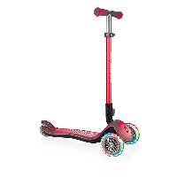 اسکوتر کودک چراغدار  GLOBBER مدل ELITE رنگ قرمز کد 444402